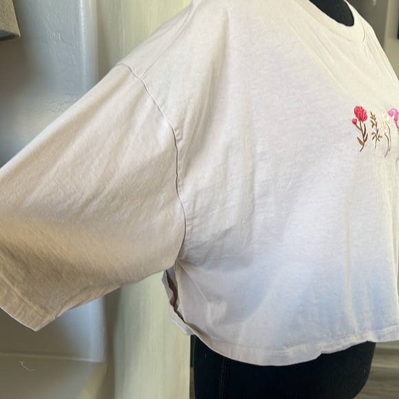 2 crop T-shirt bundle, Cotton On, Large, grey and tan. - Picture 12 of 15